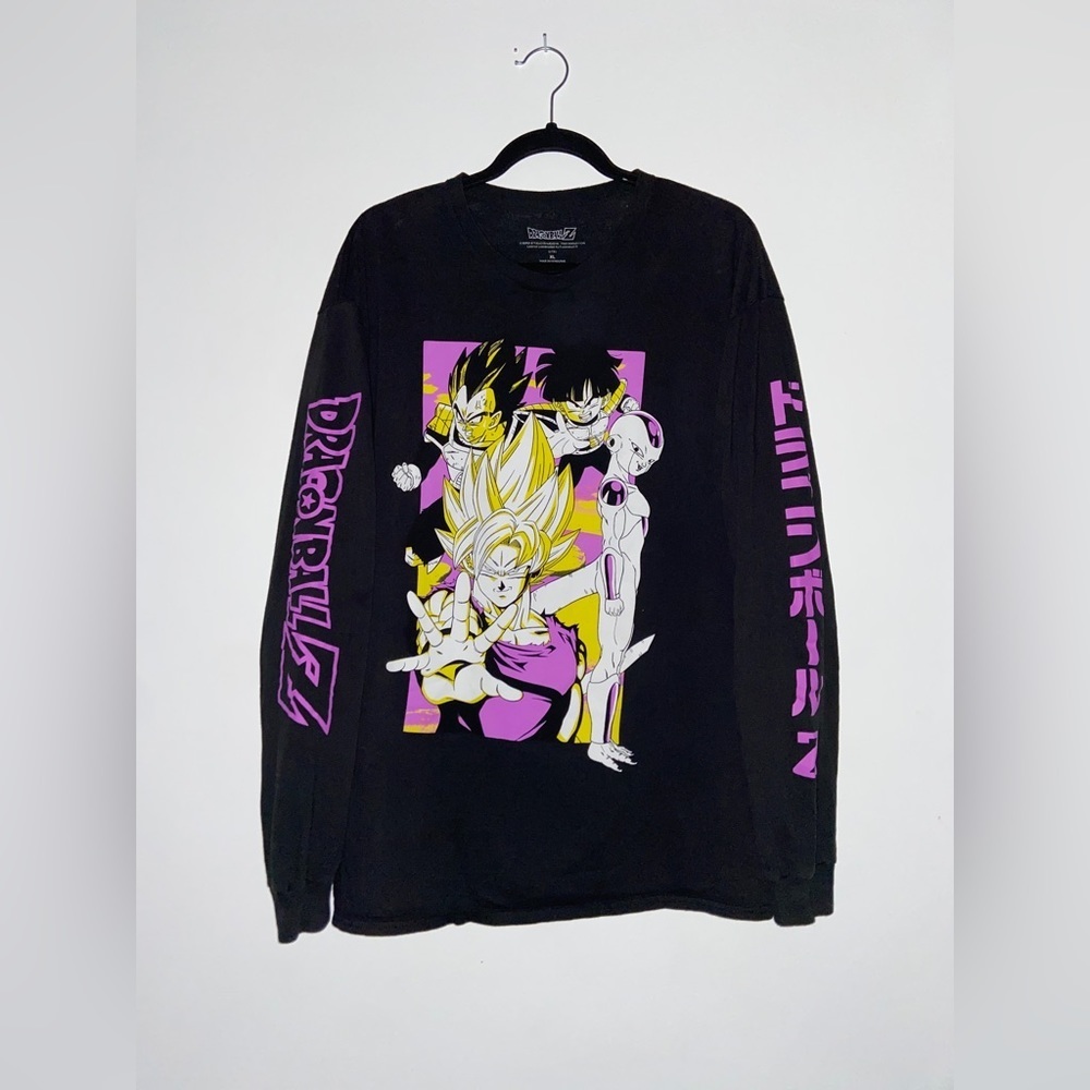 Dragon Ball Z Anime Long Sleeve Tee XL Rare Find UNI​​